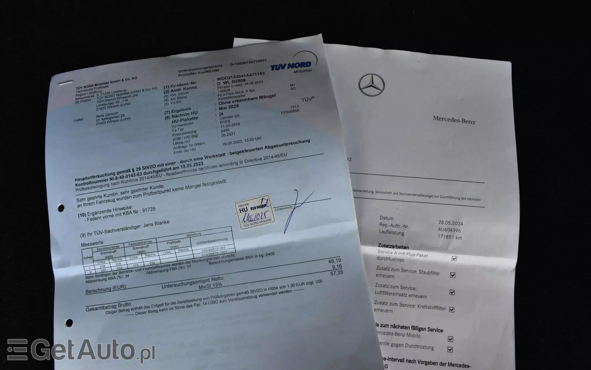 MERCEDES-BENZ Klasa E 220 d AMG