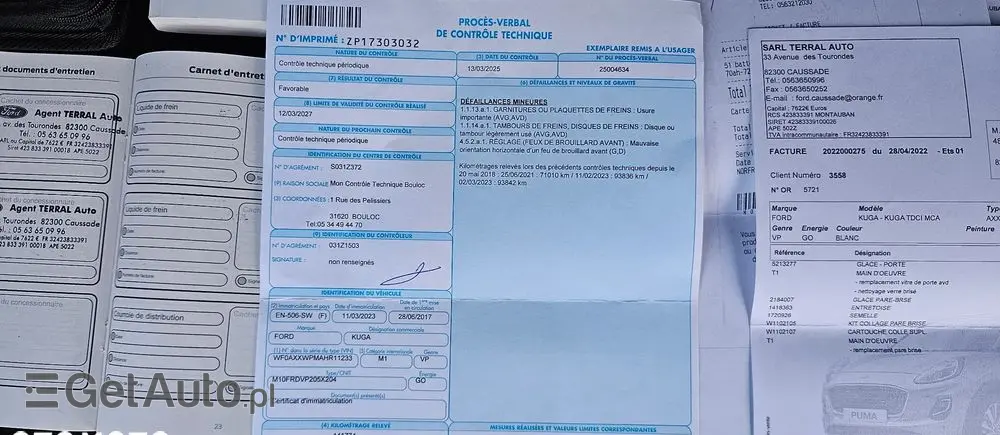 FORD Kuga 2.0 TDCi 2x4 Titanium