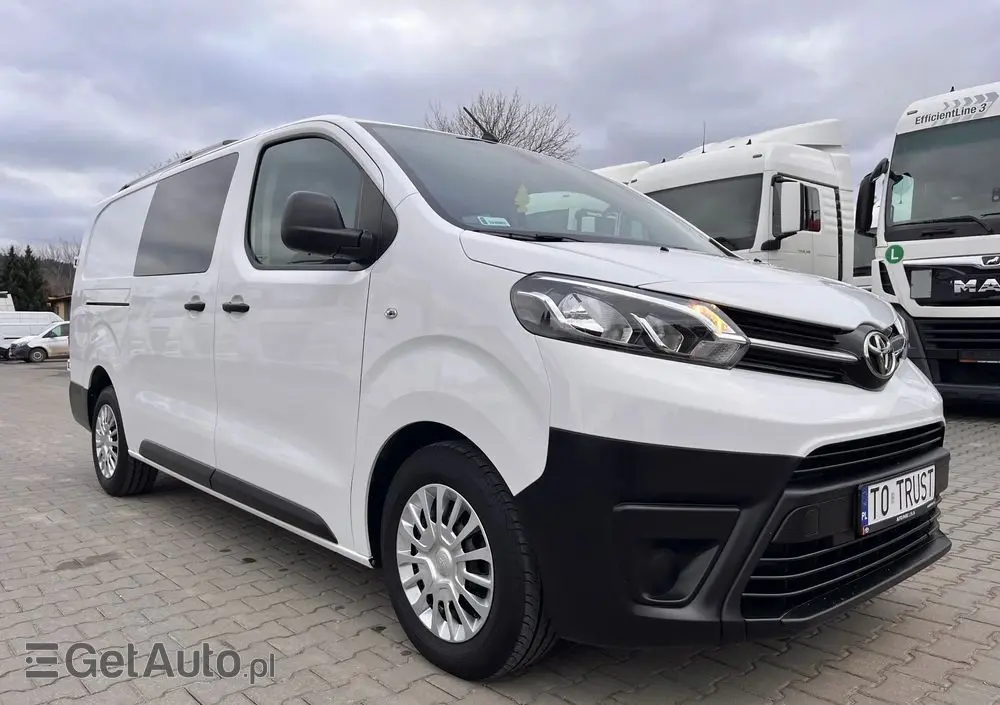 TOYOTA PROACE VERSO LONG / BRYGADÓWKA / SALON POLSKA / BEZWYPADKOWA / DOSTĘPNA OD RĘKI 