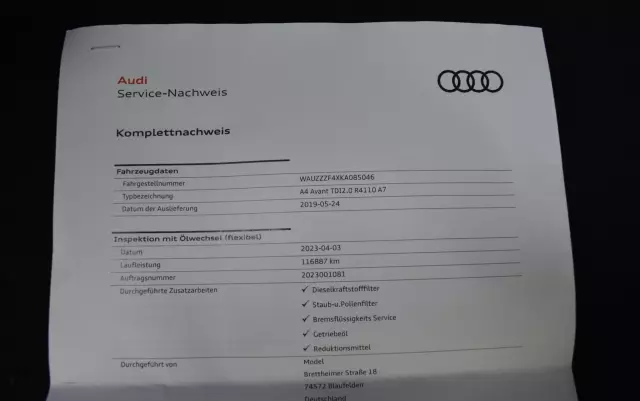 AUDI A4 35 TDI S tronic