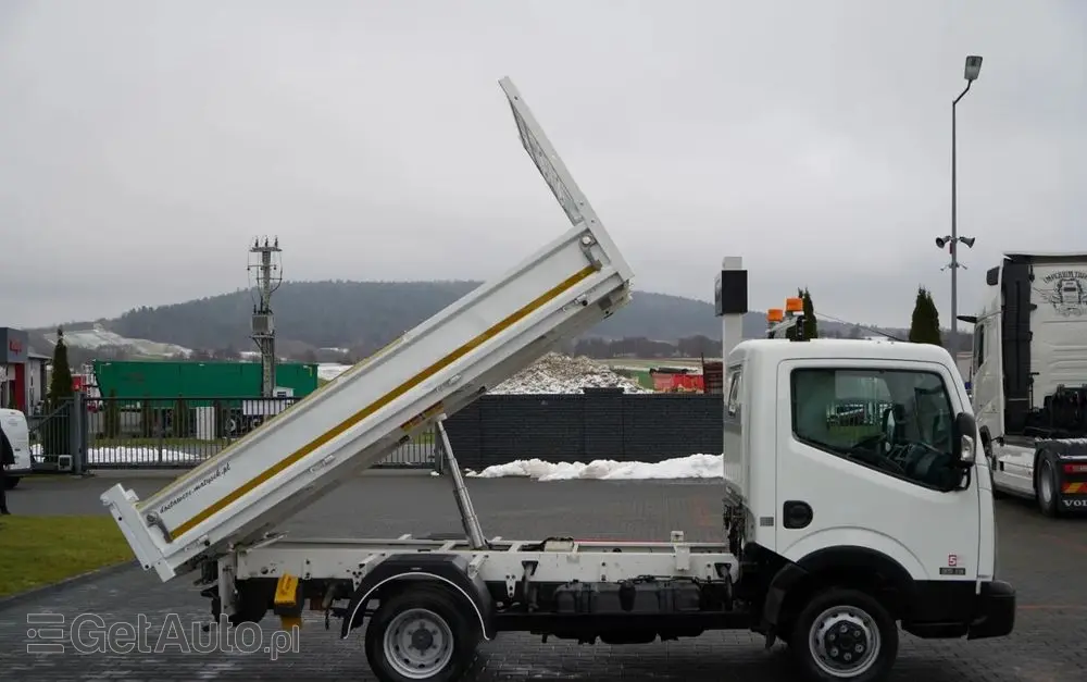 NISSAN CABSTAR  NT 400 / WYWROTKA TYLNOZSYPOWA / BLIŹNIAK / MANUAL / SPROWADZONY 