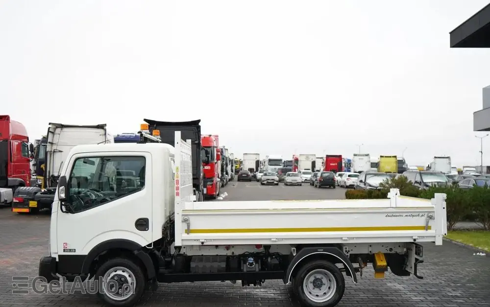 NISSAN CABSTAR  NT 400 / WYWROTKA TYLNOZSYPOWA / BLIŹNIAK / MANUAL / SPROWADZONY 