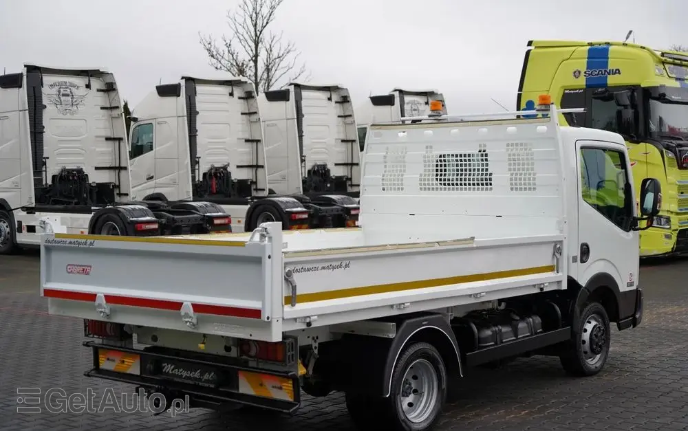 NISSAN CABSTAR  NT 400 / WYWROTKA TYLNOZSYPOWA / BLIŹNIAK / MANUAL / SPROWADZONY 