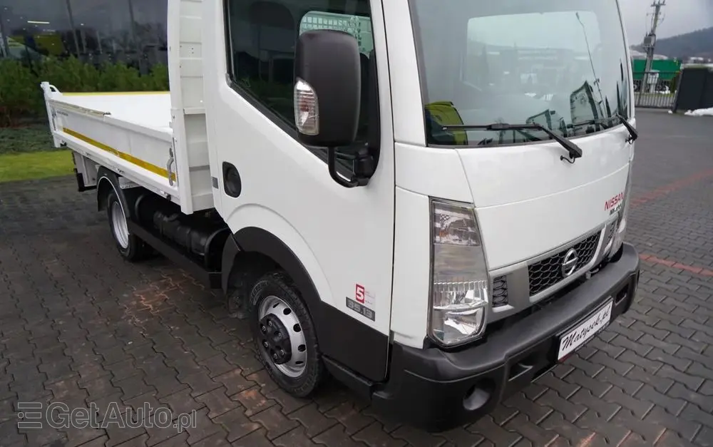 NISSAN CABSTAR  NT 400 / WYWROTKA TYLNOZSYPOWA / BLIŹNIAK / MANUAL / SPROWADZONY 