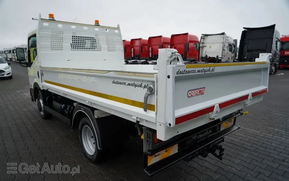 NISSAN CABSTAR  NT 400 / WYWROTKA TYLNOZSYPOWA / BLIŹNIAK / MANUAL / SPROWADZONY 