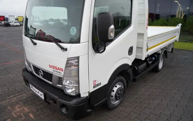 NISSAN CABSTAR  NT 400 / WYWROTKA TYLNOZSYPOWA / BLIŹNIAK / MANUAL / SPROWADZONY 