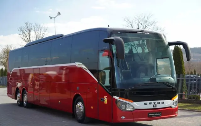 SETRA 517 HD / EURO 6 / SPROWADZONY  / 