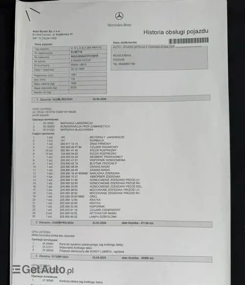 MERCEDES-BENZ Klasa C 