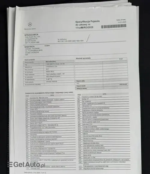 MERCEDES-BENZ Klasa C 