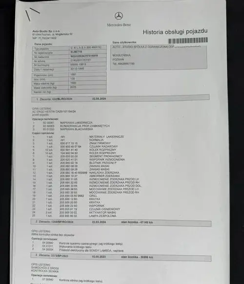 MERCEDES-BENZ Klasa C 