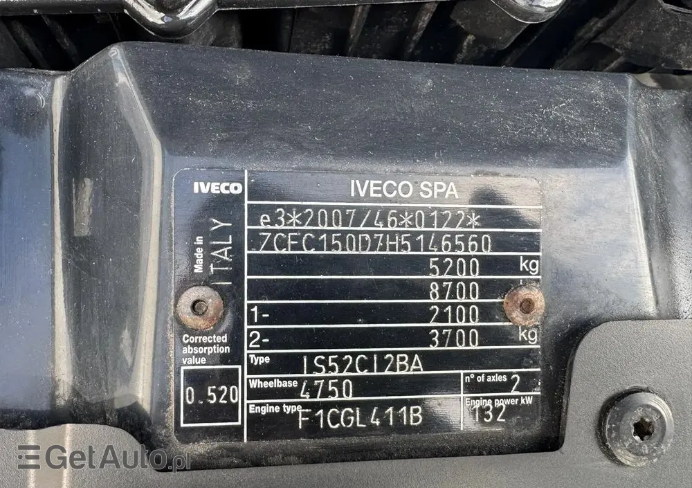 IVECO Daily 50C18 50-180 