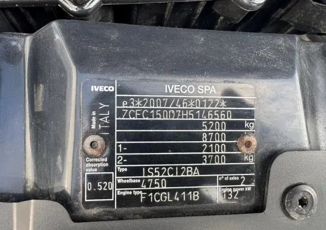 IVECO Daily 50C18 50-180 