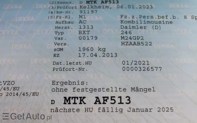 MERCEDES-BENZ Klasa B 180 BlueEFFICIENCY Edition Style