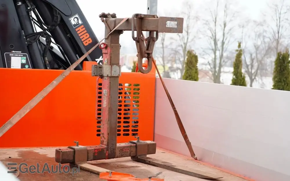 RENAULT C 430 / 6x4 / SKRZYNIOWY 6,2 M + HDS HIAB X-DUO 188 / WYSÓW 15 M / STEROWANIE RADIOWE / WIDŁY / ROTATOR 