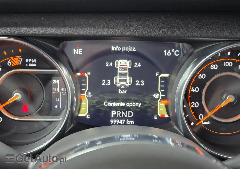 JEEP Wrangler Unlimited GME 2.0 Turbo Sahara