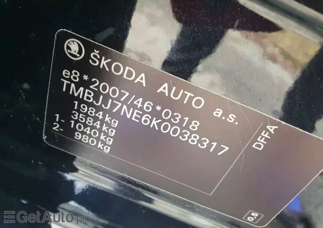 SKODA Octavia 2.0 TDI Edition DSG