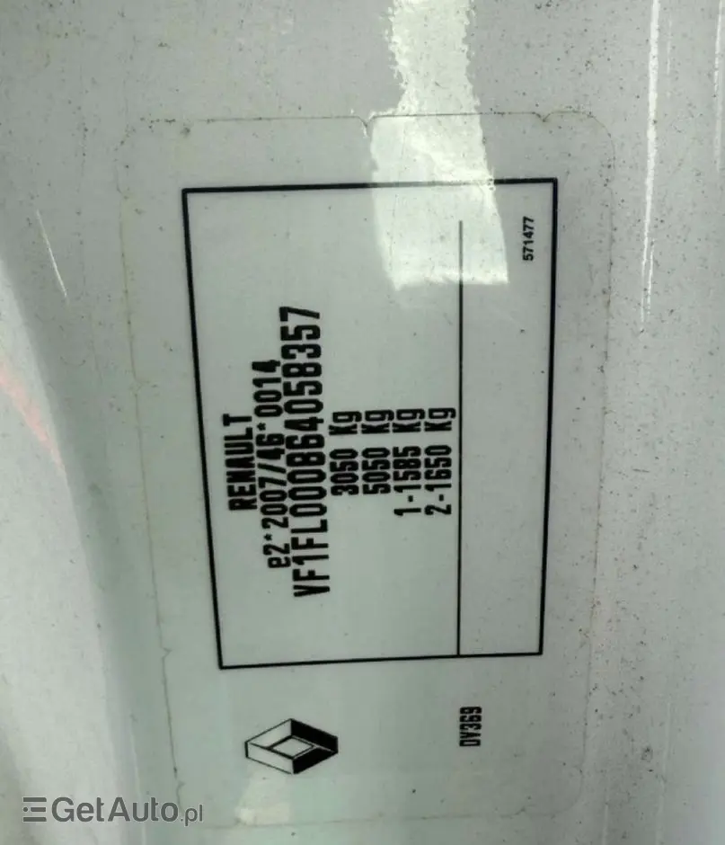 RENAULT Trafic Long Max L2 L2H1 przebieg tylko 83000 