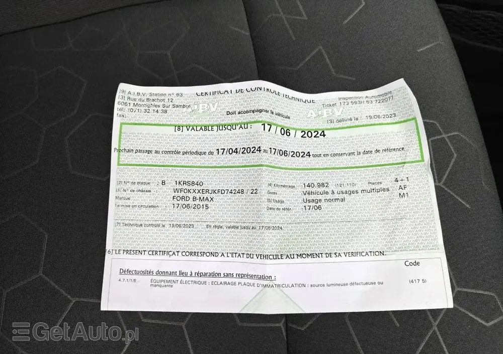 FORD B-MAX 1.0 EcoBoost SYNC Edition