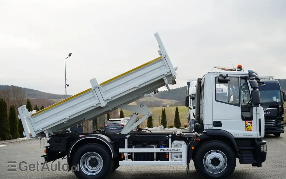 IVECO EUROCARGO 160 E22 / WYWROTKA 3 STRONNA / HYDROBURTA / BORDMATIC / EURO 5 EEV 
