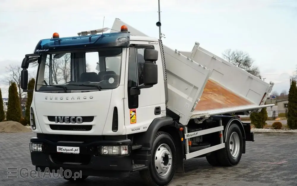 IVECO EUROCARGO 160 E22 / WYWROTKA 3 STRONNA / HYDROBURTA / BORDMATIC / EURO 5 EEV 
