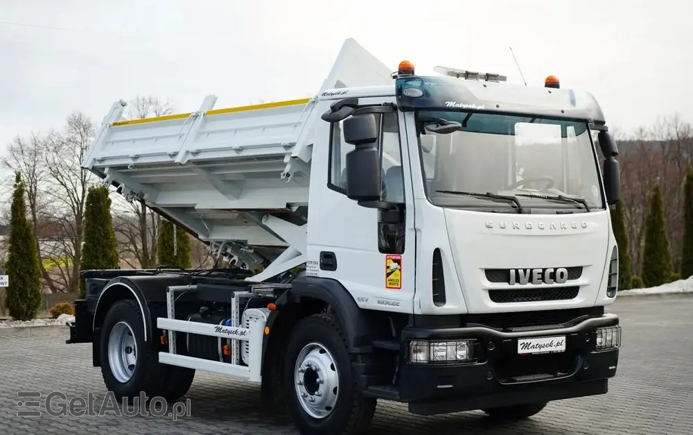 IVECO EUROCARGO 160 E22 / WYWROTKA 3 STRONNA / HYDROBURTA / BORDMATIC / EURO 5 EEV 