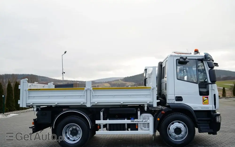 IVECO EUROCARGO 160 E22 / WYWROTKA 3 STRONNA / HYDROBURTA / BORDMATIC / EURO 5 EEV 