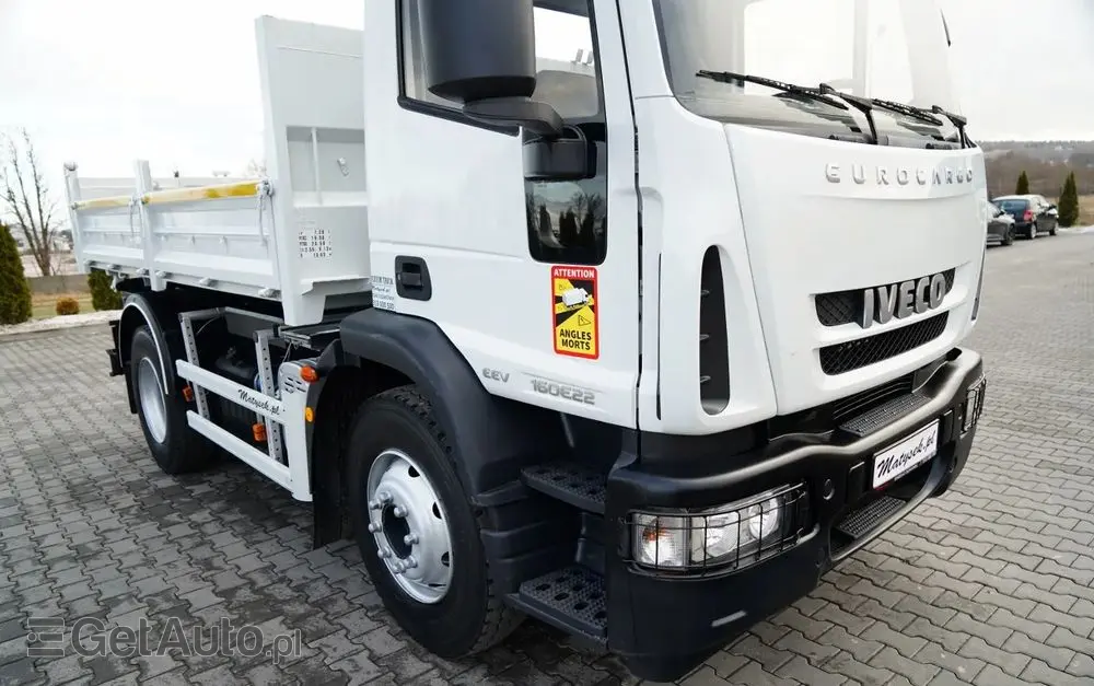 IVECO EUROCARGO 160 E22 / WYWROTKA 3 STRONNA / HYDROBURTA / BORDMATIC / EURO 5 EEV 