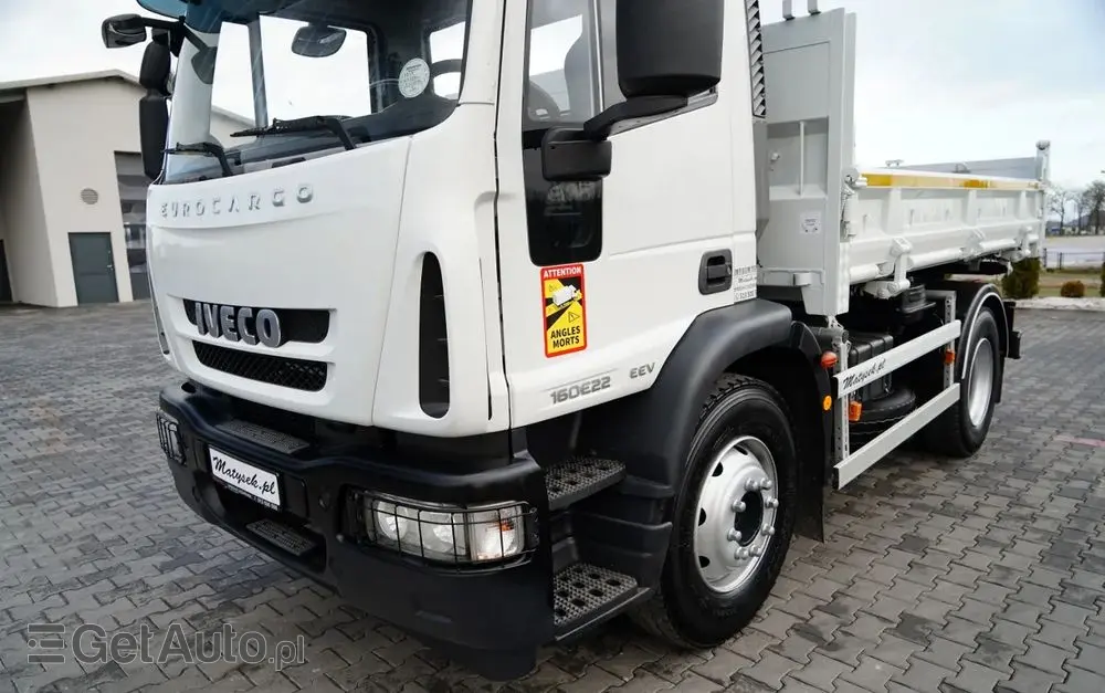 IVECO EUROCARGO 160 E22 / WYWROTKA 3 STRONNA / HYDROBURTA / BORDMATIC / EURO 5 EEV 