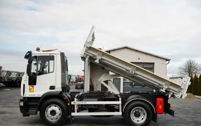 IVECO EUROCARGO 160 E22 / WYWROTKA 3 STRONNA / HYDROBURTA / BORDMATIC / EURO 5 EEV 