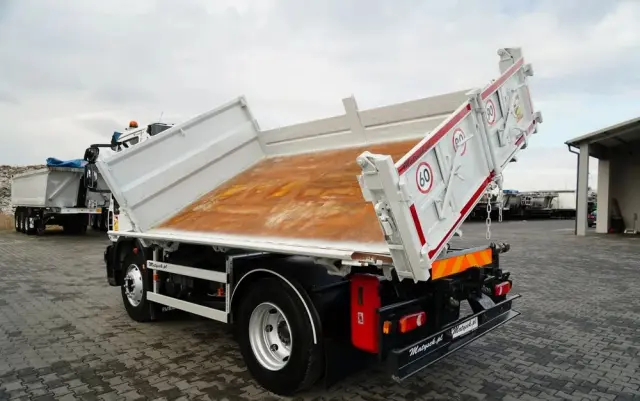 IVECO EUROCARGO 160 E22 / WYWROTKA 3 STRONNA / HYDROBURTA / BORDMATIC / EURO 5 EEV 