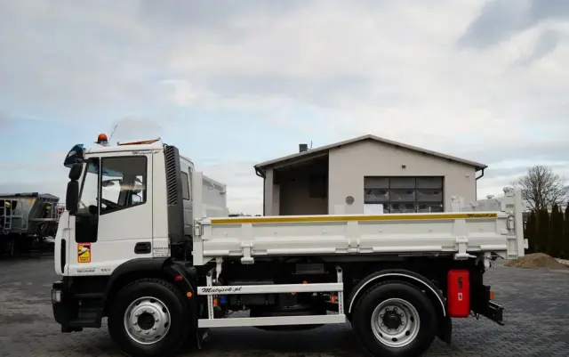 IVECO EUROCARGO 160 E22 / WYWROTKA 3 STRONNA / HYDROBURTA / BORDMATIC / EURO 5 EEV 