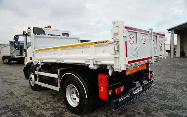 IVECO EUROCARGO 160 E22 / WYWROTKA 3 STRONNA / HYDROBURTA / BORDMATIC / EURO 5 EEV 