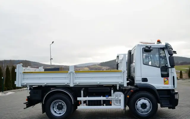 IVECO EUROCARGO 160 E22 / WYWROTKA 3 STRONNA / HYDROBURTA / BORDMATIC / EURO 5 EEV 