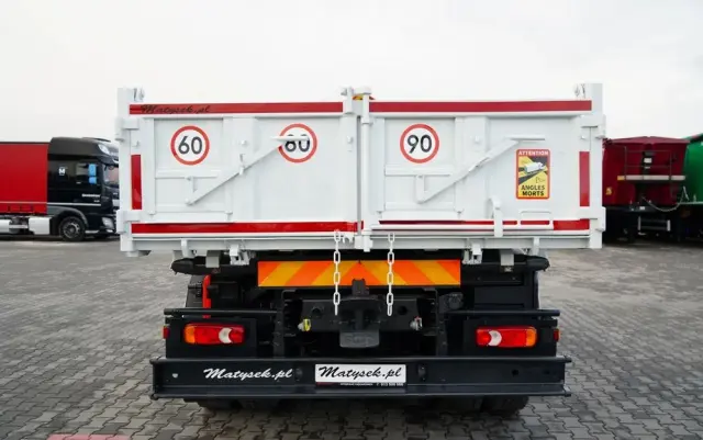 IVECO EUROCARGO 160 E22 / WYWROTKA 3 STRONNA / HYDROBURTA / BORDMATIC / EURO 5 EEV 