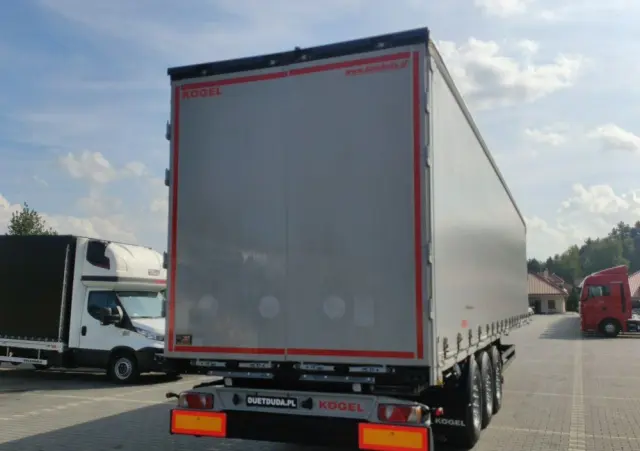 KÖGEL Coil mulda 3 Osie SAF Dach i Boki Zsuwane 