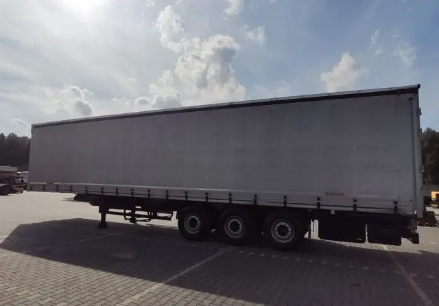 KÖGEL Coil mulda 3 Osie SAF Dach i Boki Zsuwane 