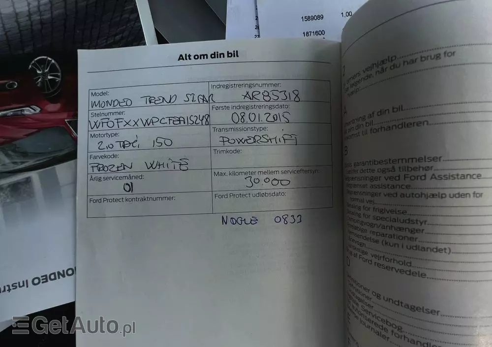 FORD Mondeo 2.0 TDCi Trend PowerShift