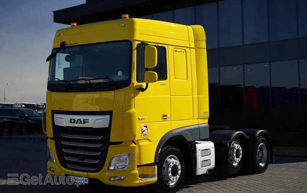 DAF XF 530 / PUSHER / 6X2/  RETARDER /  SPACE CAB /  OŚ PODNOSZONA 