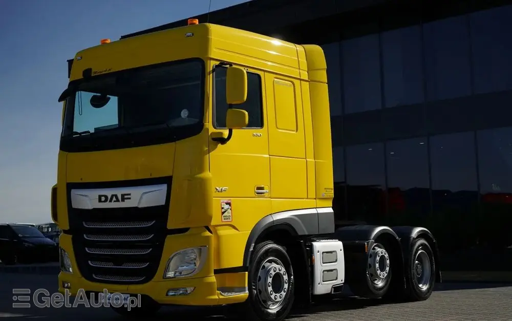 DAF XF 530 / PUSHER / 6X2/  RETARDER /  SPACE CAB /  OŚ PODNOSZONA 