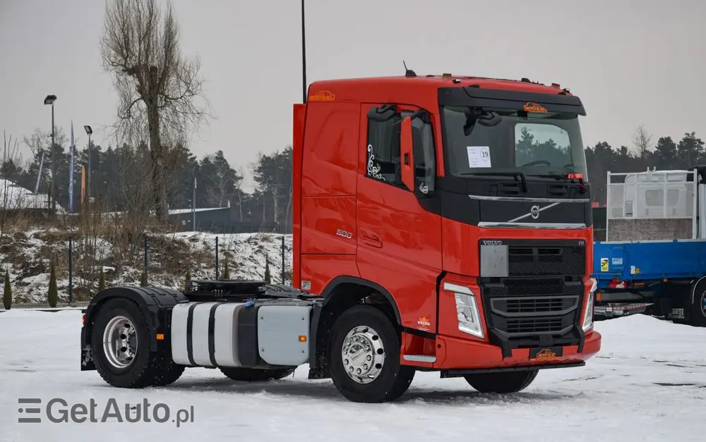 VOLVO FH500 / NISKA KABINA / HYDRAULIKA / EURO 6 / ACC / LEDY / ALUFELGI / SERWISOWANY / SPROWADZONY 