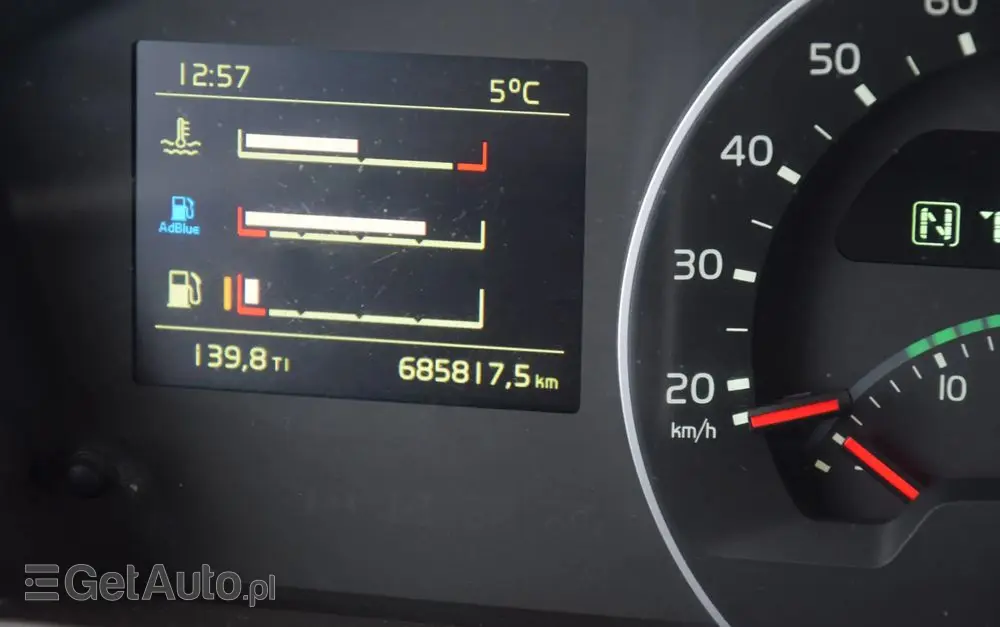 VOLVO FH500 / NISKA KABINA / HYDRAULIKA / EURO 6 / ACC / LEDY / ALUFELGI / SERWISOWANY / SPROWADZONY 