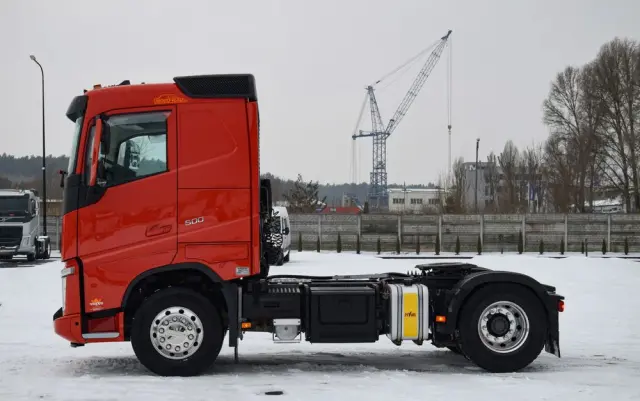 VOLVO FH500 / NISKA KABINA / HYDRAULIKA / EURO 6 / ACC / LEDY / ALUFELGI / SERWISOWANY / SPROWADZONY 