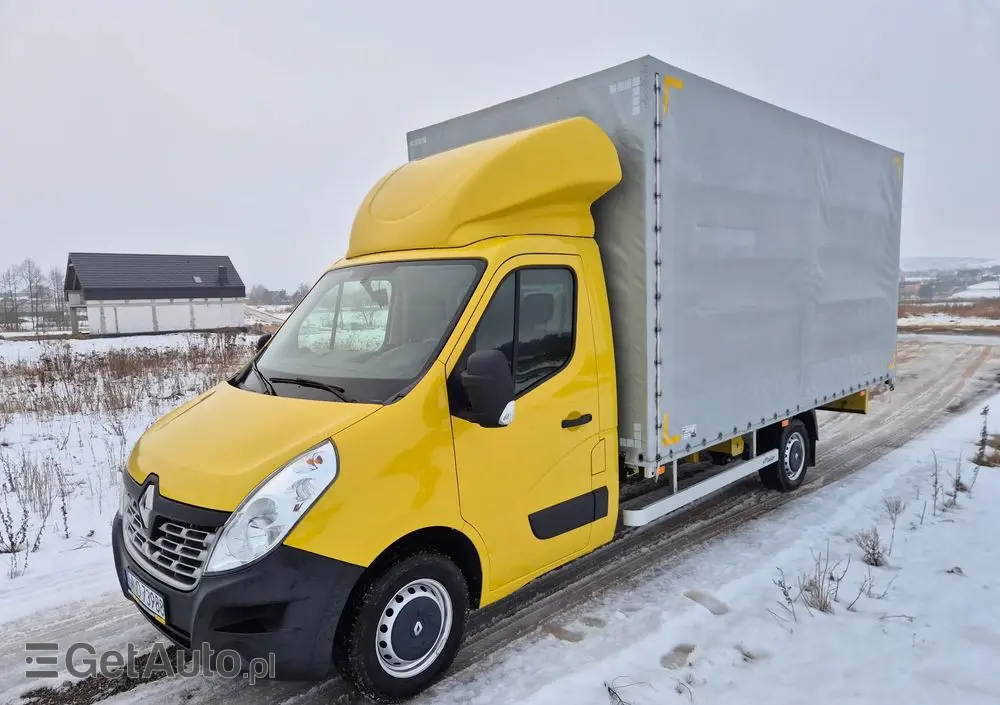 RENAULT MASTER 2.3 DCI 131KM MAX PLANDEKA 10 PALET PODNOSZONY DACH KAMERA SALON PL 2018R 