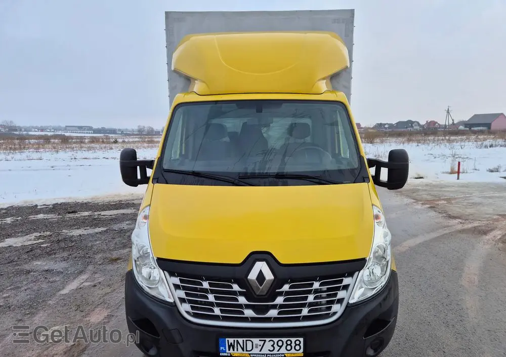 RENAULT MASTER 2.3 DCI 131KM MAX PLANDEKA 10 PALET PODNOSZONY DACH KAMERA SALON PL 2018R 