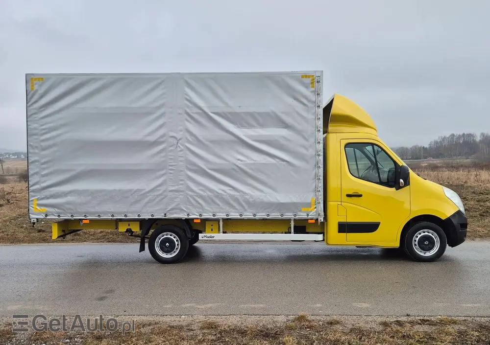 RENAULT MASTER 2.3 DCI 131KM MAX PLANDEKA 10 PALET PODNOSZONY DACH KAMERA SALON PL 2018R 