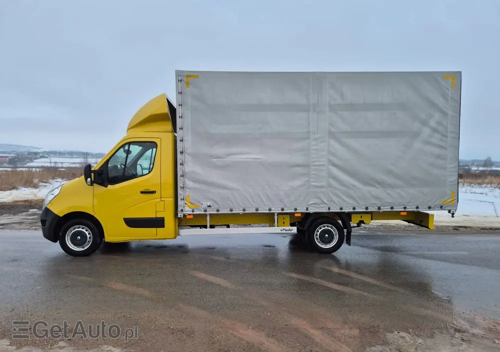RENAULT MASTER 2.3 DCI 131KM MAX PLANDEKA 10 PALET PODNOSZONY DACH KAMERA SALON PL 2018R 