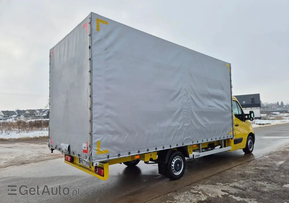 RENAULT MASTER 2.3 DCI 131KM MAX PLANDEKA 10 PALET PODNOSZONY DACH KAMERA SALON PL 2018R 