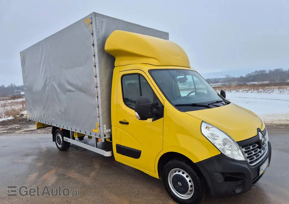 RENAULT MASTER 2.3 DCI 131KM MAX PLANDEKA 10 PALET PODNOSZONY DACH KAMERA SALON PL 2018R 