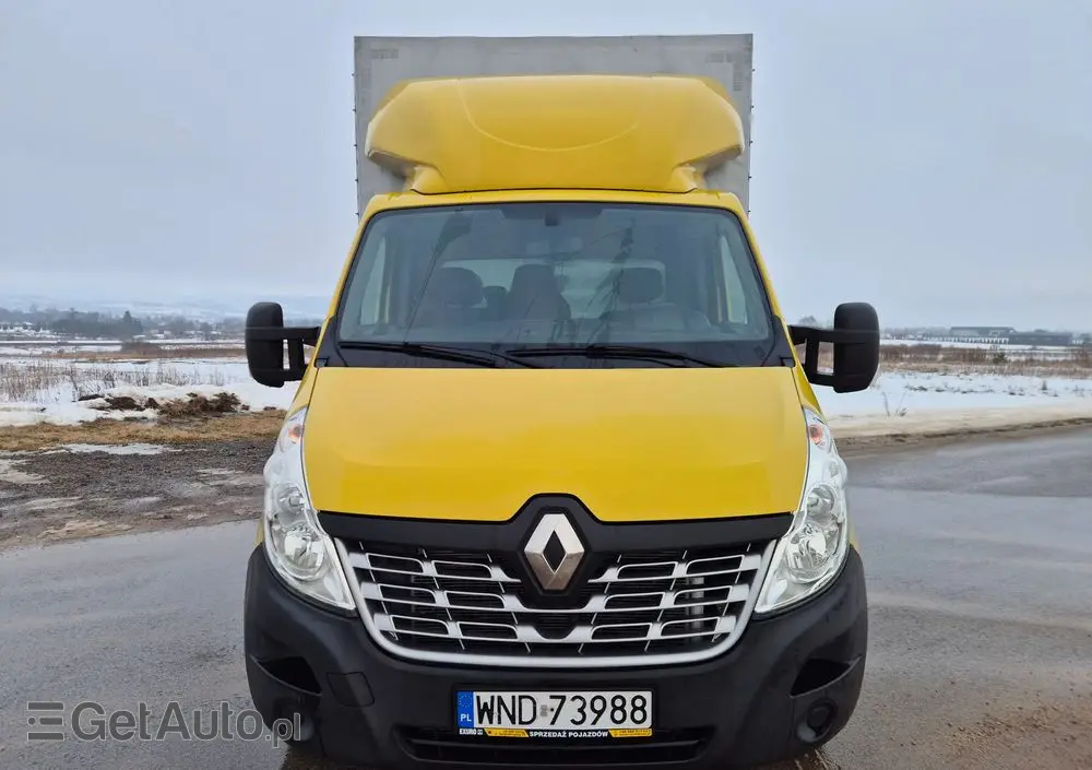 RENAULT MASTER 2.3 DCI 131KM MAX PLANDEKA 10 PALET PODNOSZONY DACH KAMERA SALON PL 2018R 