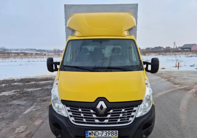 RENAULT MASTER 2.3 DCI 131KM MAX PLANDEKA 10 PALET PODNOSZONY DACH KAMERA SALON PL 2018R 